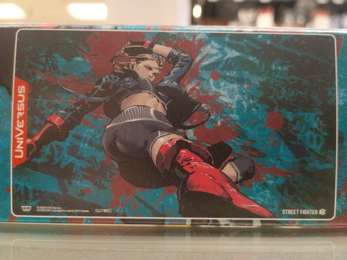 Universus street fighter "Cammy" 24" x 14" Playmat