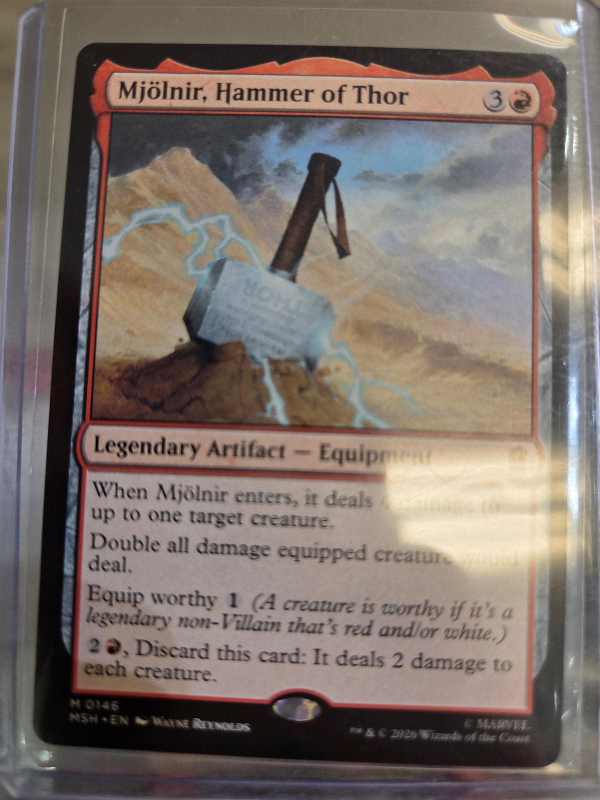 Mjolnir, Hammer of Thor 0146 Marvel Super Heroes