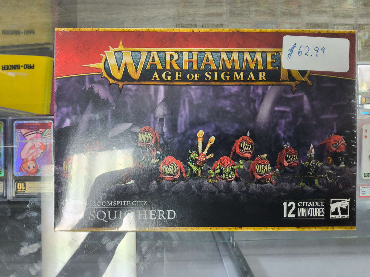 Warhammer Age Of Sigmar Gloomspite Gitz Squig Herd Minis