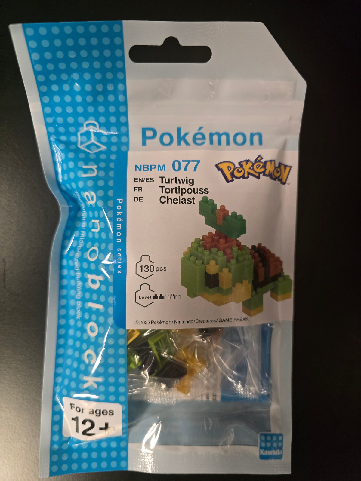 Nanoblock Pokemon Turtwig 130pcs