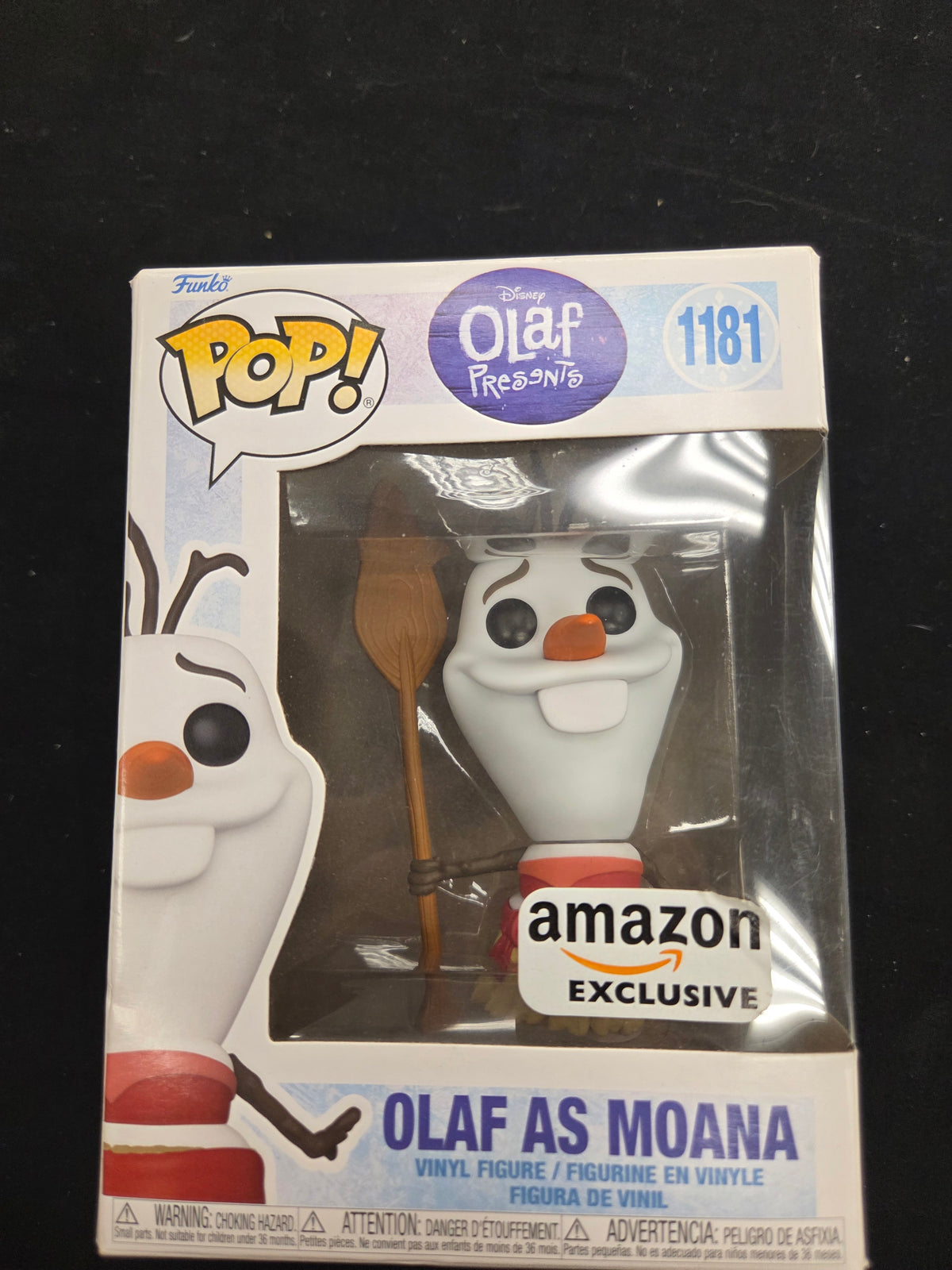 Funko-Pop! Disney Olaf as Moana #1181 Amazon exclusive