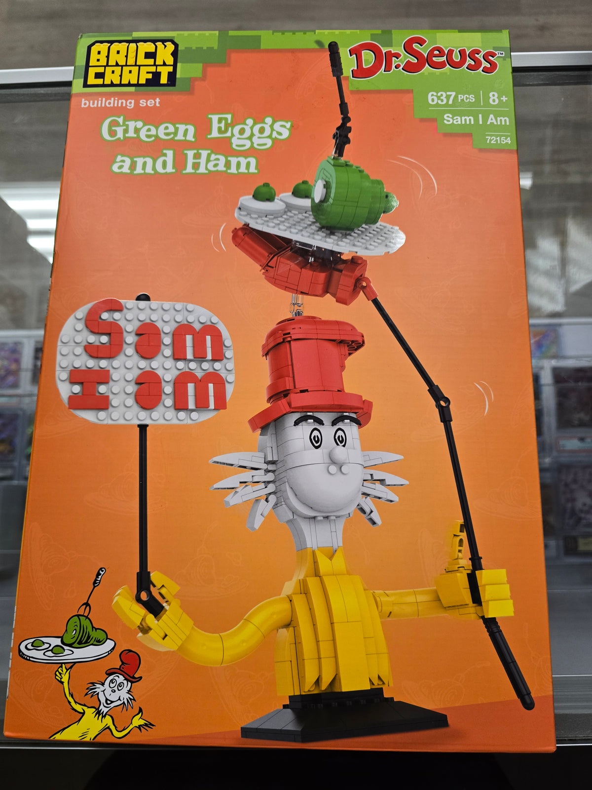 Brick Craft Dr. Seuss Green Eggs And Ham Building Set