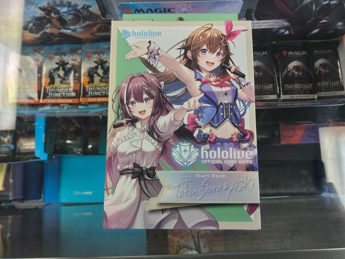 Hololive Production Start Deck Tokino Sora & Azki at Emerald Market Alamogordo, New Mexico