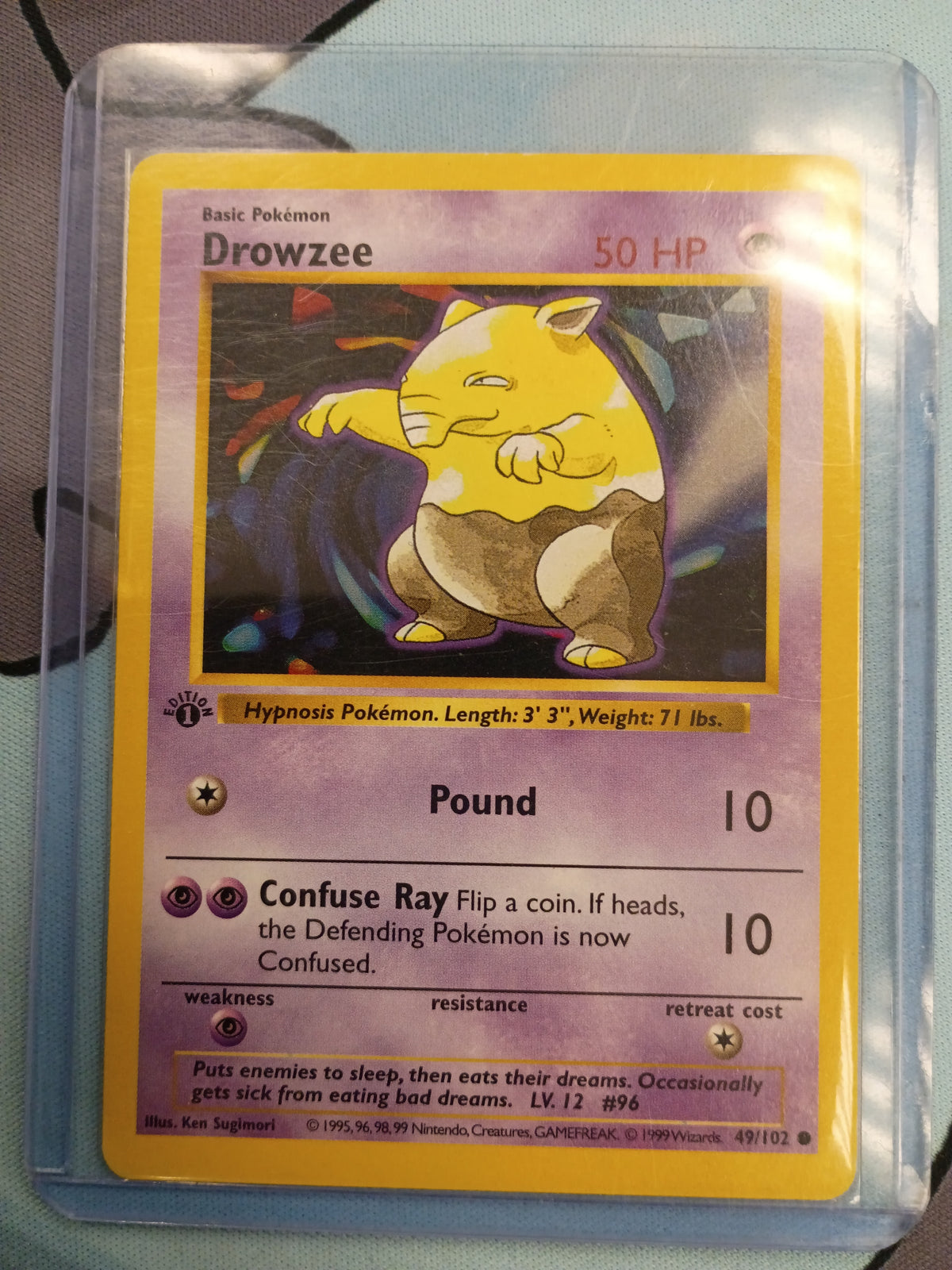 Drowzee (First Edition) 49/102