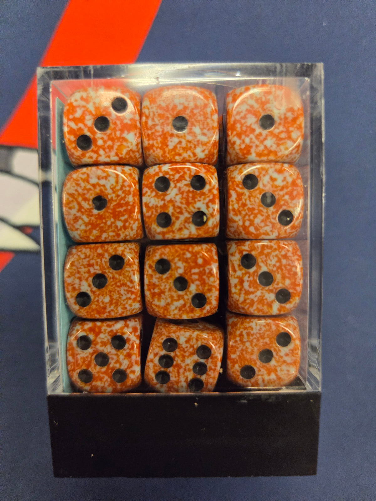 Chessex Speckled Rust set of 36 12mm D6