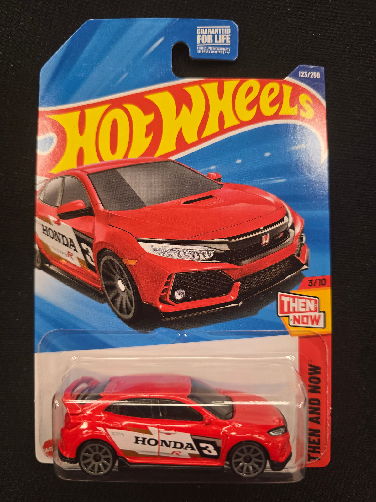 Hotwheels 2025 #2 '18 Honda Civic Type R THEN AND NOW