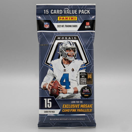 2025 NFL Panini Mosaic Trading Card Pack at Emerald Market Alamogordo, New Mexico