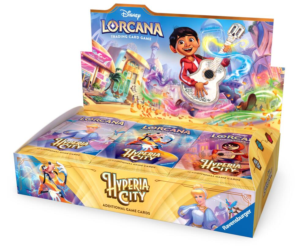 Disney Lorcana Hyperia City booster box
