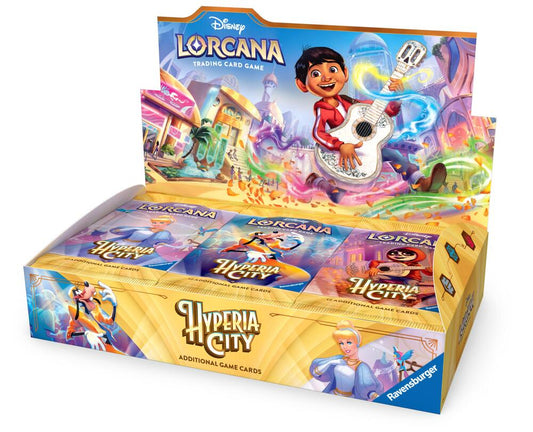 Disney Lorcana Hyperia City booster box