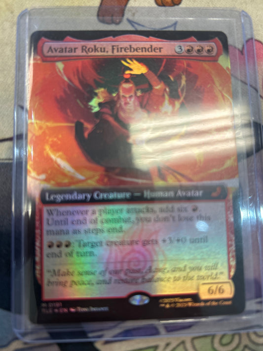 Avatar Roku, Firebender Avatar the Last Airbender NM