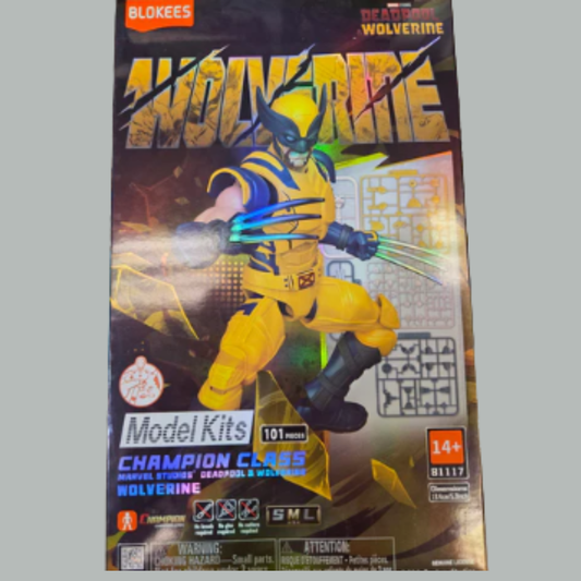 Blokees Champion Class Wolverine Model Kit 101pc at Emerald Market Alamogordo, New Mexico