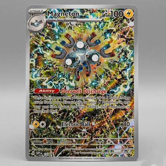 Pokémon TCG Magneton | 159 Black Star Promo | Scarlet & Violet Promo Cards Series | Holofoil Rare Near Mint (NM) at Emerald Market Alamogordo, New Mexico