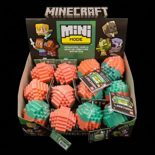 Minecraft Mini Mode Spawn Egg Capsule & Surprise Mini Figure | Mattel Series Blind Box Collectible Toy at Emerald Market Alamogordo, New Mexico