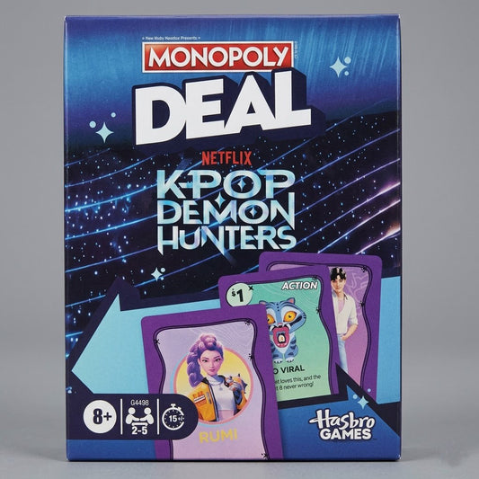K-Pop Demon Hunters Monopoly DEAL Card Game | Hasbro Gaming at Emerald Market Alamogordo, New Mexico