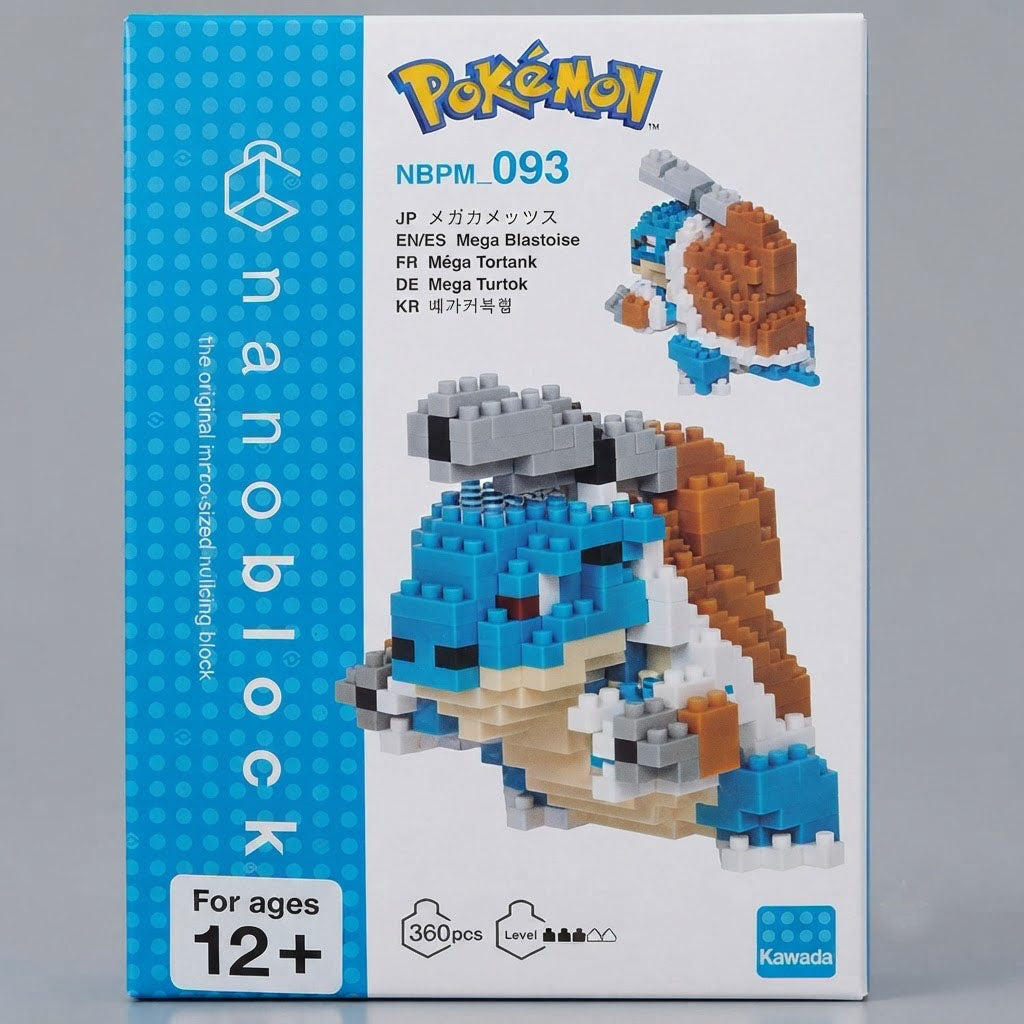 Nanoblock Pokemon Mega Blastoise at Emerald Market Alamogordo, New Mexico