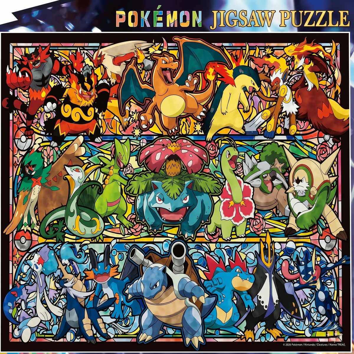 Pokémon Starter "The Beginning" 500-Piece Jigsaw Puzzle at Emerald Market Alamogordo, New Mexico