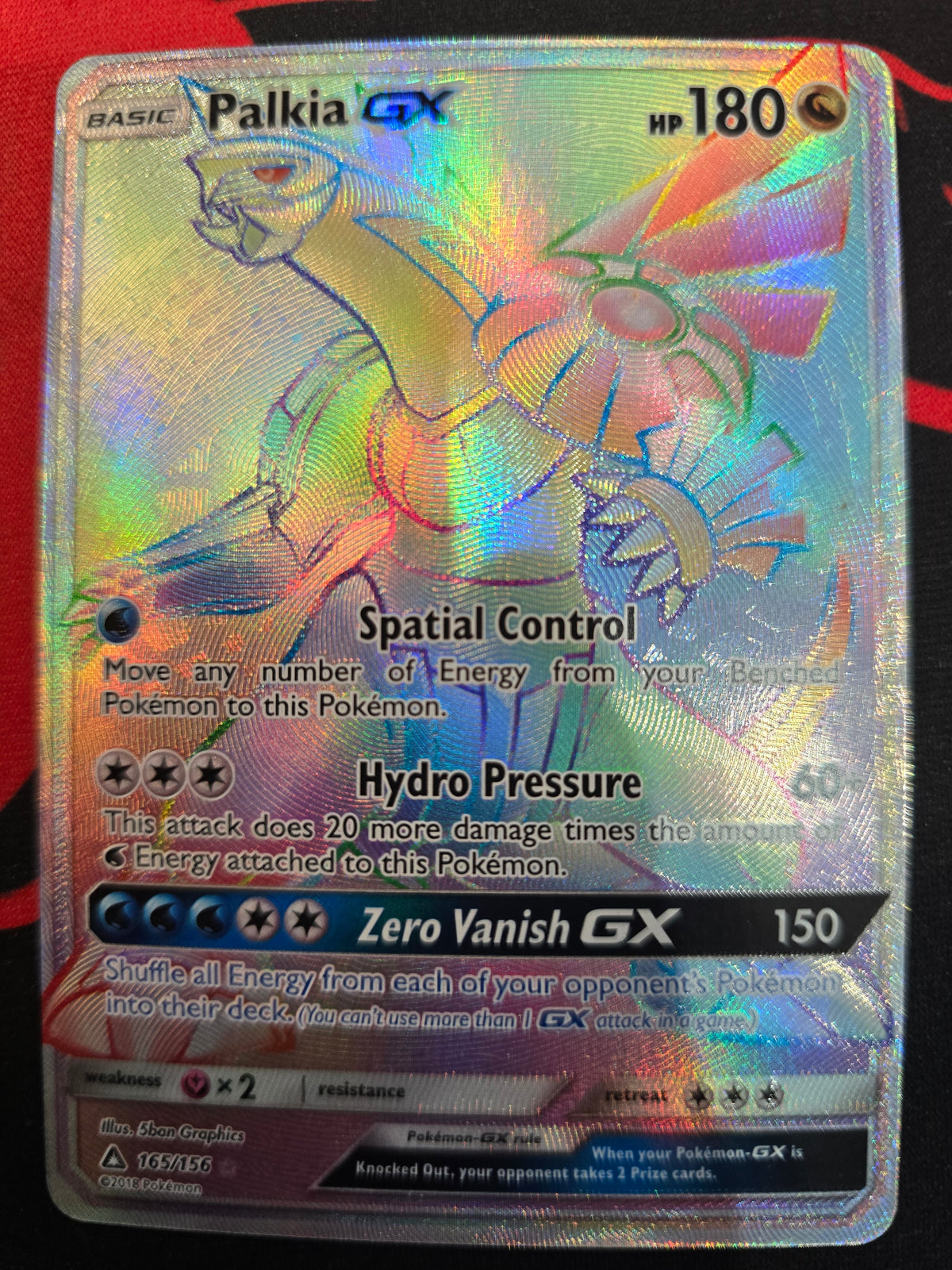 Palkia GX 165/156 Holofoil NM
