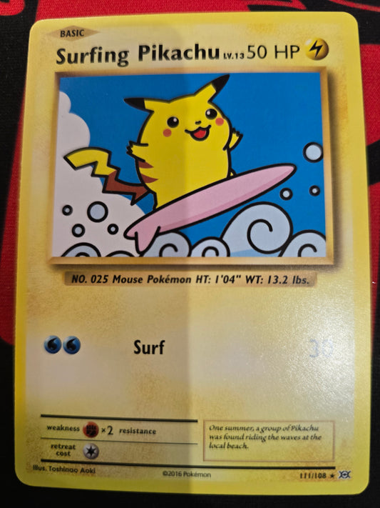 Surfing Pikachu 111/108 Normal NM