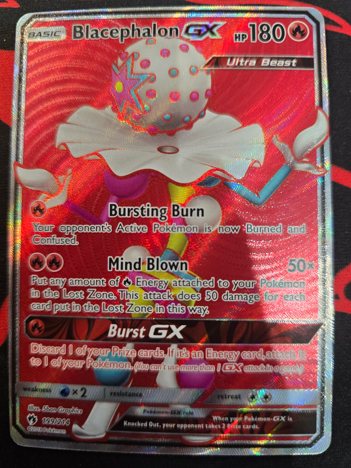 Blacephalon GX 199/214 Holofoil NM