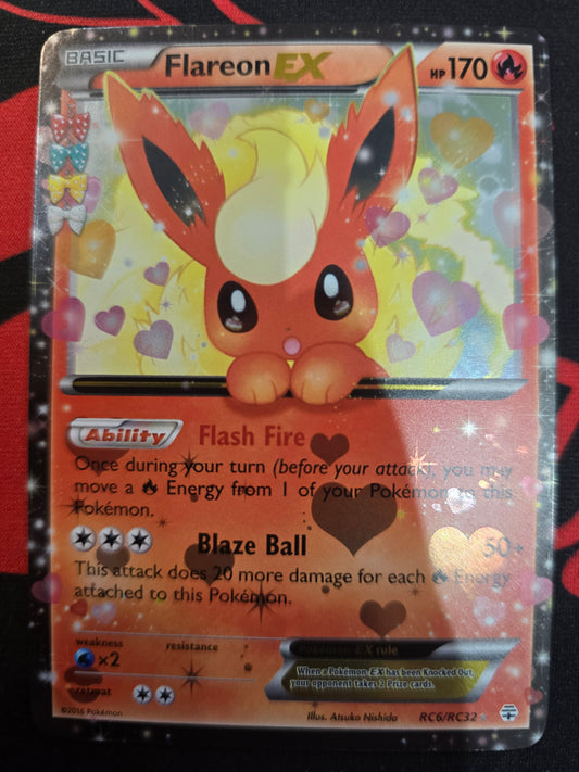 Flareon Ex RC6/RC32 Holofoil NM