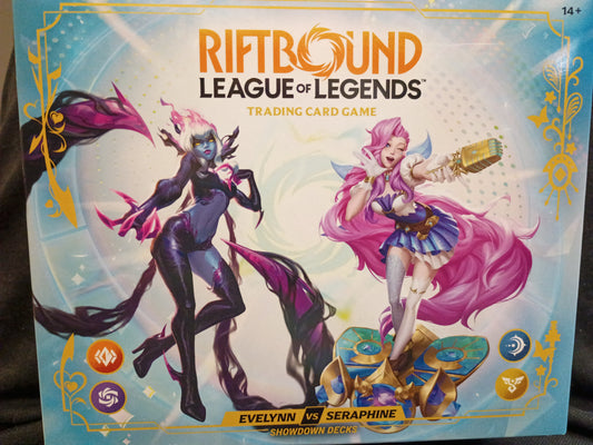 Riftbound League of Legends TCG Evelynn v/s Seraphine Showdown Deck
