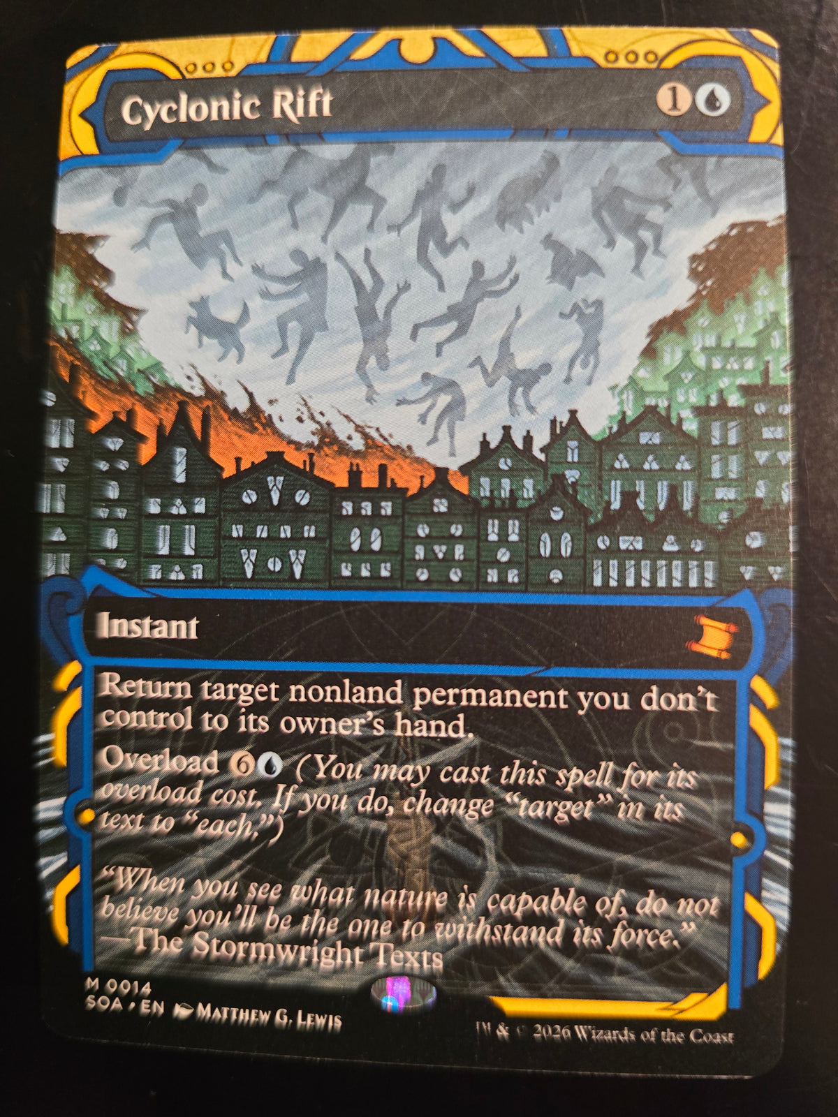 Cyclonic Rift M 0014 Secrets Of Strixhaven: Mystic Archive Borderless Normal NM