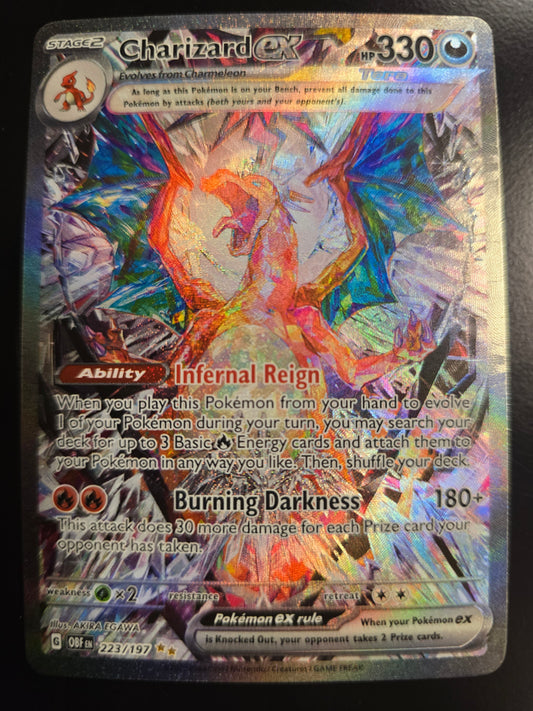 Charizard Ex 223/197 Obsidian Flames Holofoil NM at Emerald Market Alamogordo, New Mexico