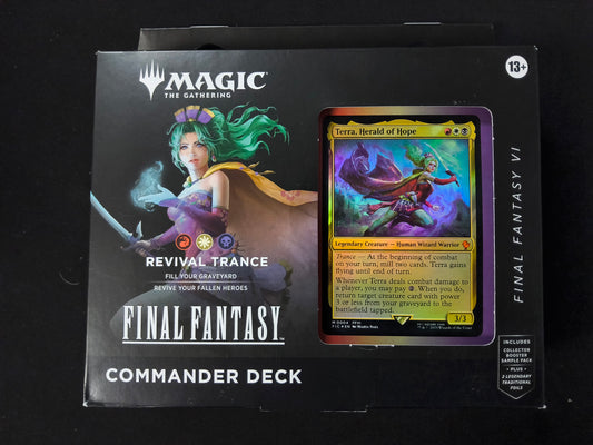 MTG Final Fantasy Revival Trance Commander Deck