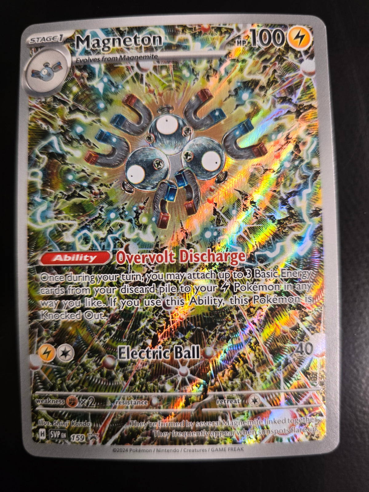 Magneton 159 Promo Holofoil NM