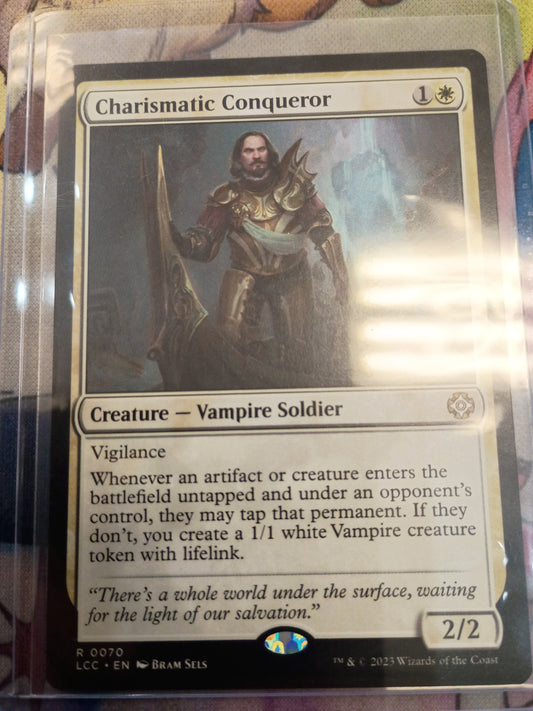 Charismatic Conqueror Commander the Lost Caverns of Ixalan