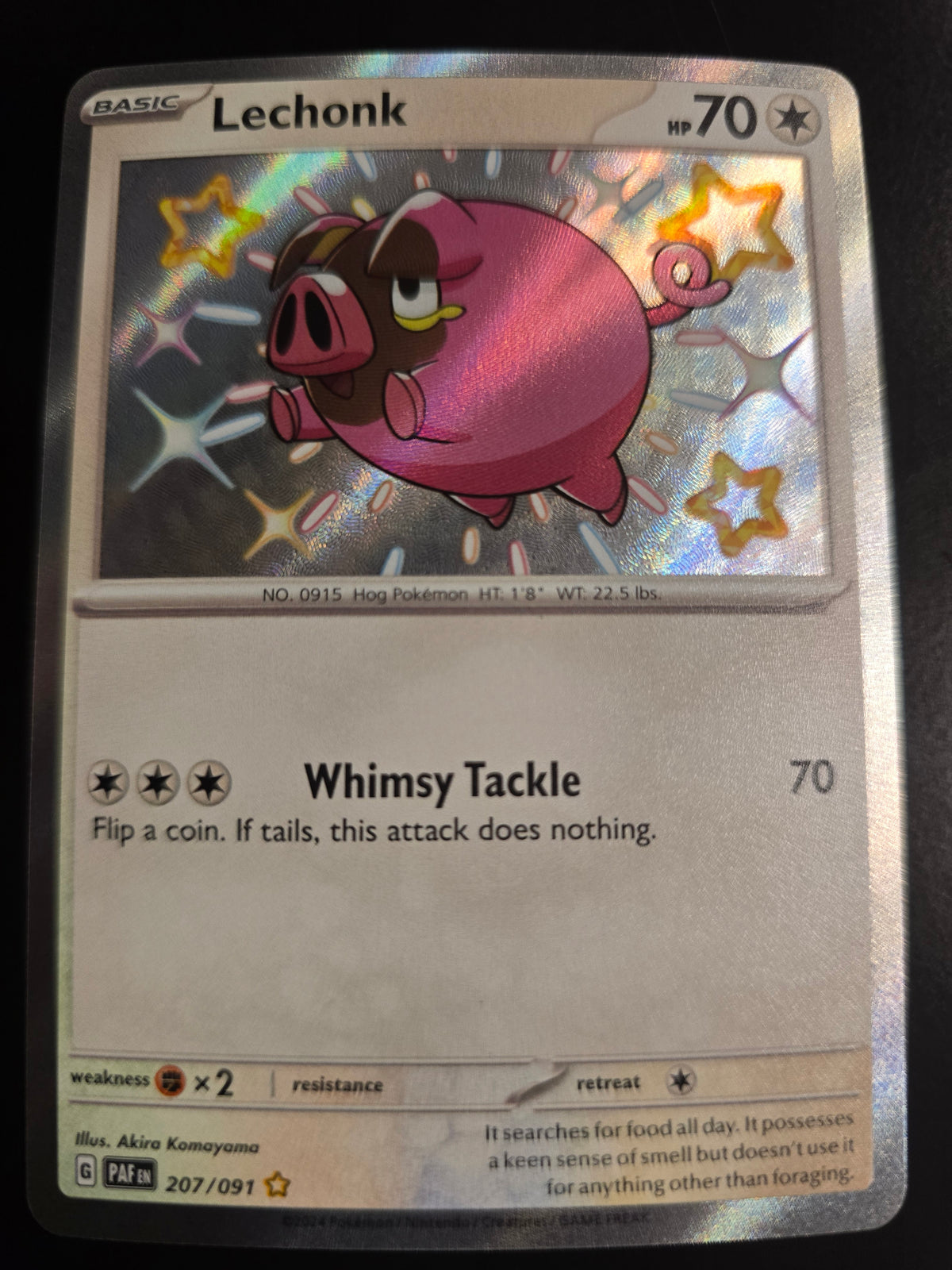 Lechonk 207/091 Holofoil NM