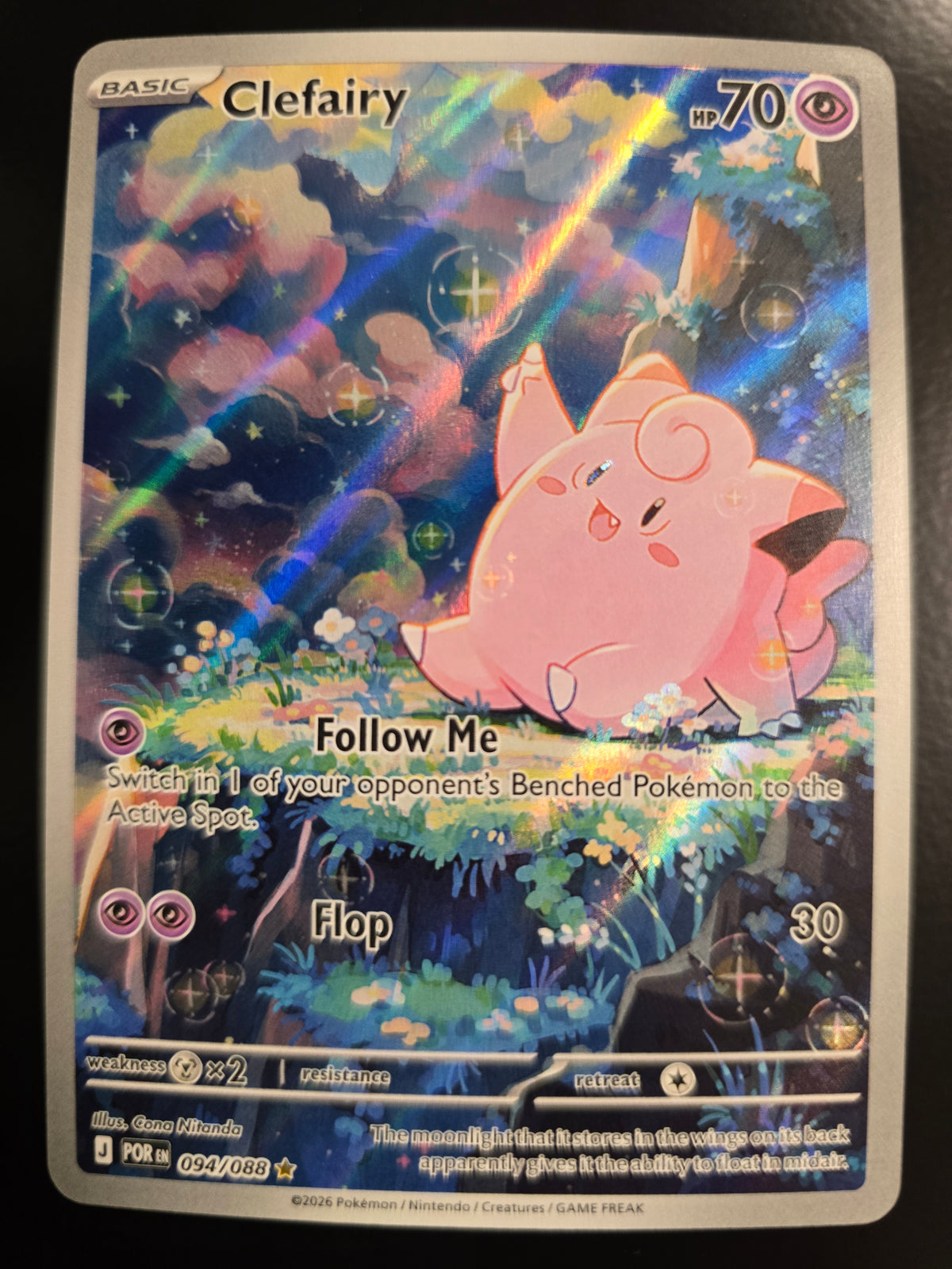 Clefairy 094/088 Holofoil NM