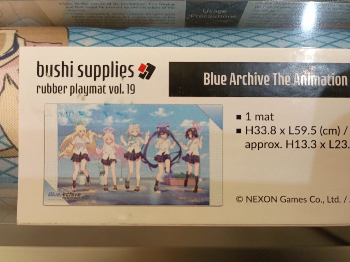Bushi Supplies Blue Archive The Animation Playmat [Abydos' Foreclosure Task Force Original Illustration]