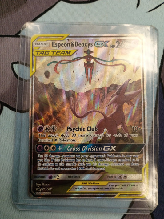 Espeon & Deoxys GX (Tag Team) SM240 NM