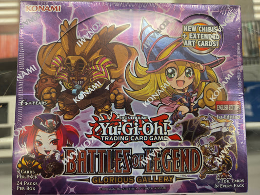 Yu-Gi-Oh! Battles Of Legend Glorious Gallery Booster Box