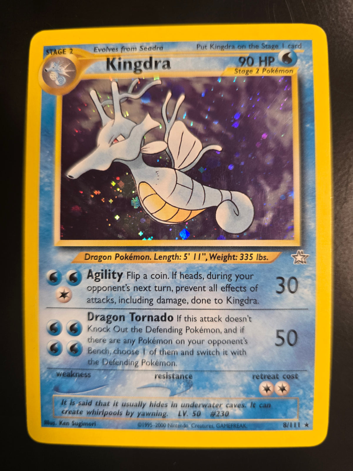 Kingdra 8/111 Unlimited Holofoil LP