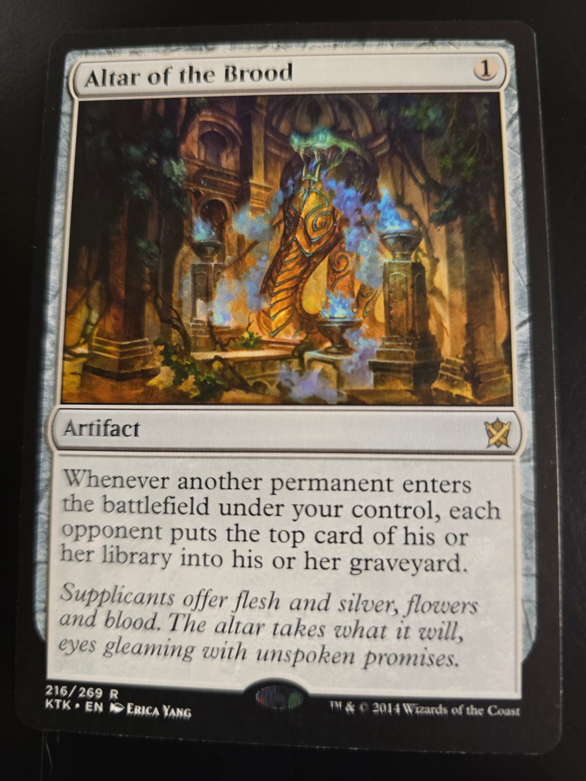 Altar Of The Brood 216/269 R Khans Of Tarkir Normal NM