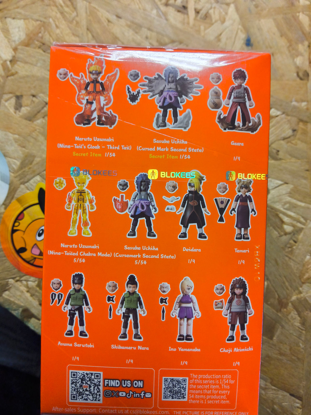 Blokees Naruto Shippuden GV-03 Heart of a Ninja Mini Figure Box