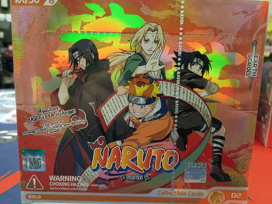 Kayou Naruto Earth Scroll Booster 20 pack Box