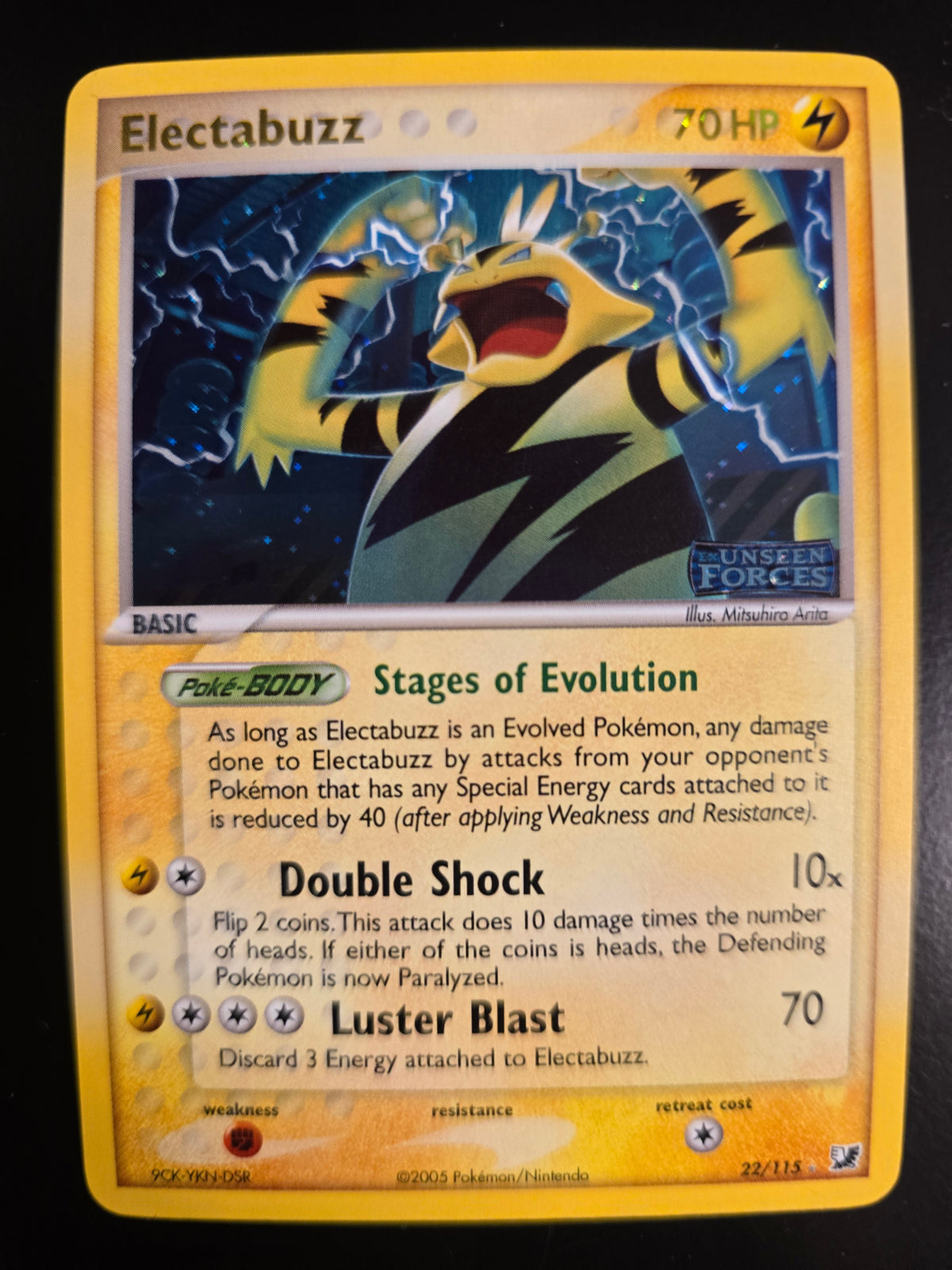 Electabuzz 22/115 Reverse Holofoil NM