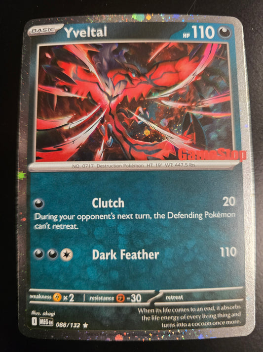 Yveltal (Gamestop) 088/132 Holofoil NM