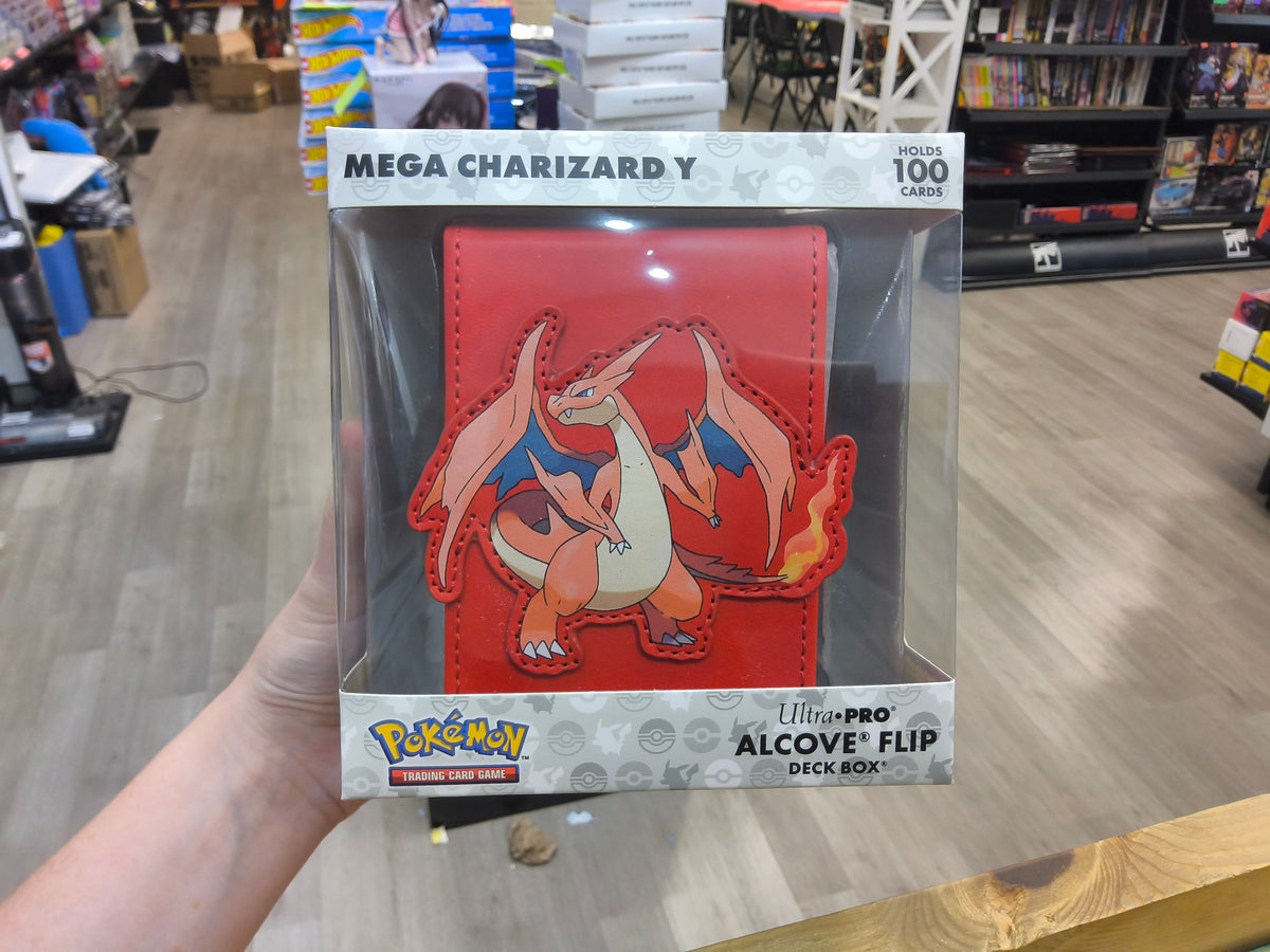 UltraPro Alcove Flip Mega Charizard 100 Card Deck Box