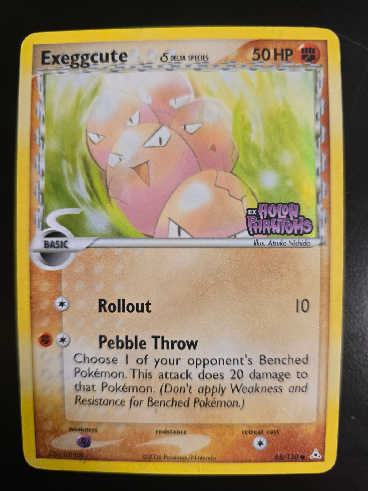 Exeggcute (Delta Species) 65/110 Reverse Holofoil MP