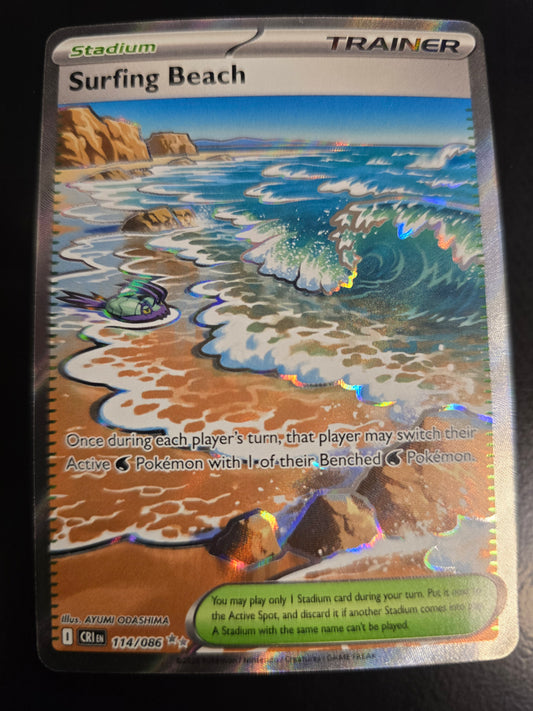 Surfing Beach 114/086 Holofoil NM