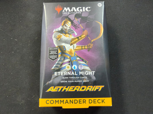 MTG Aetherdrift Eternal Might Commander Deck