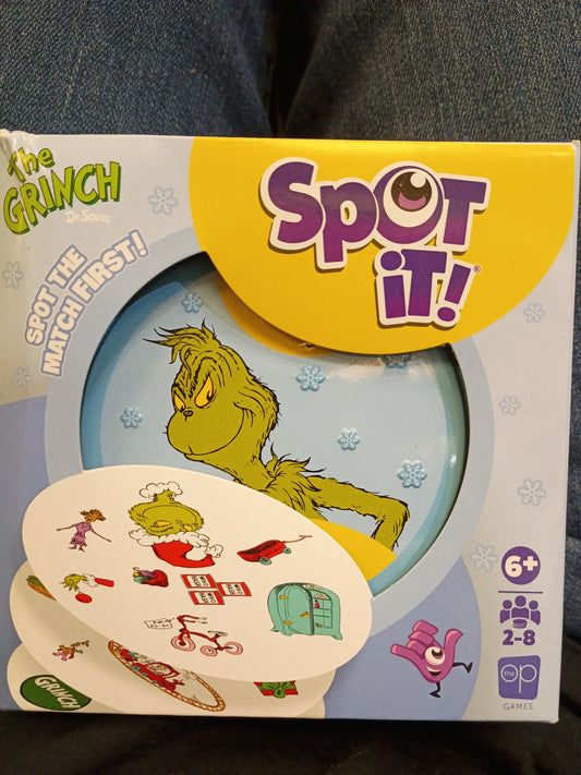 Dr.Seuss The Grinch Spot It Game