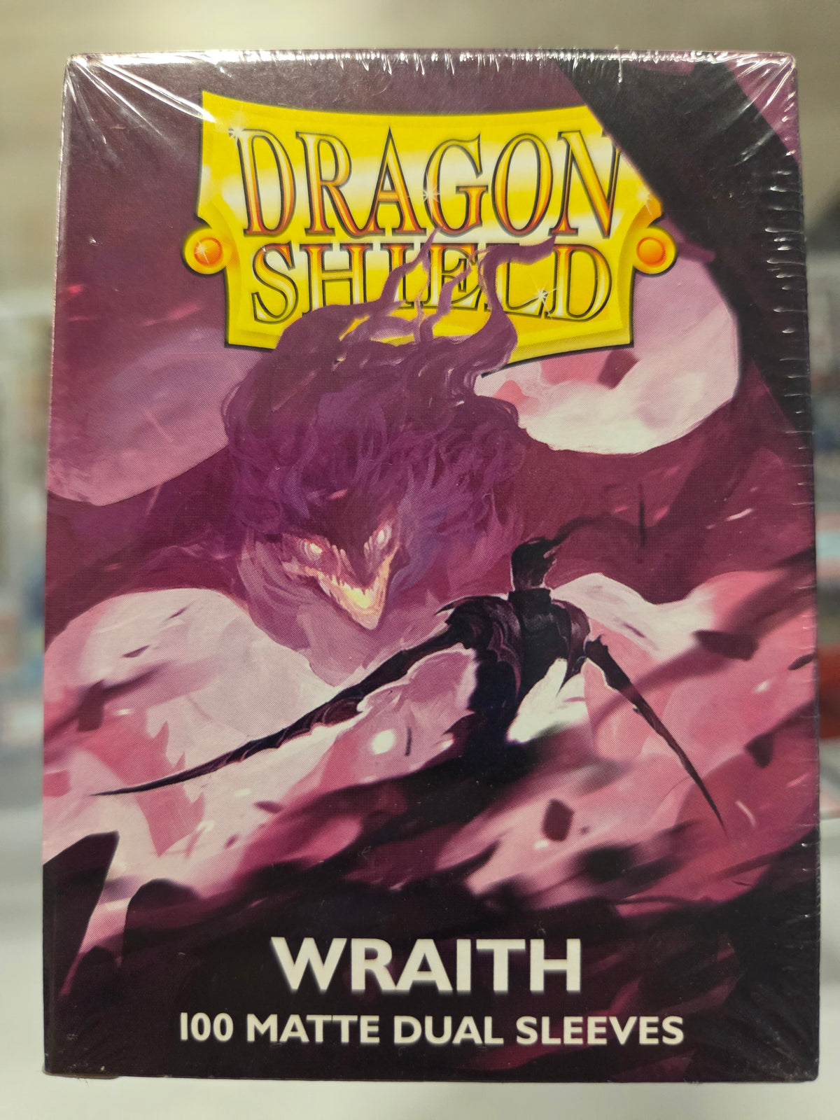 Dragon Shield 100 Card Sleeves. Color Wraith