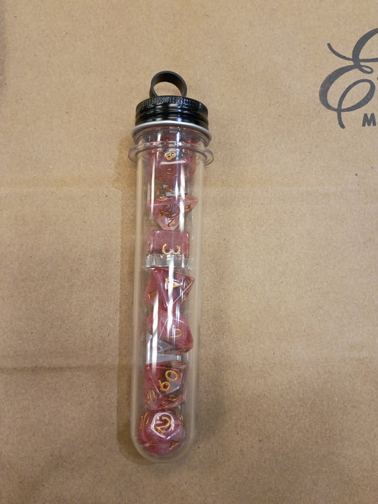 Infused - Ancient Gears Tubed Dice set