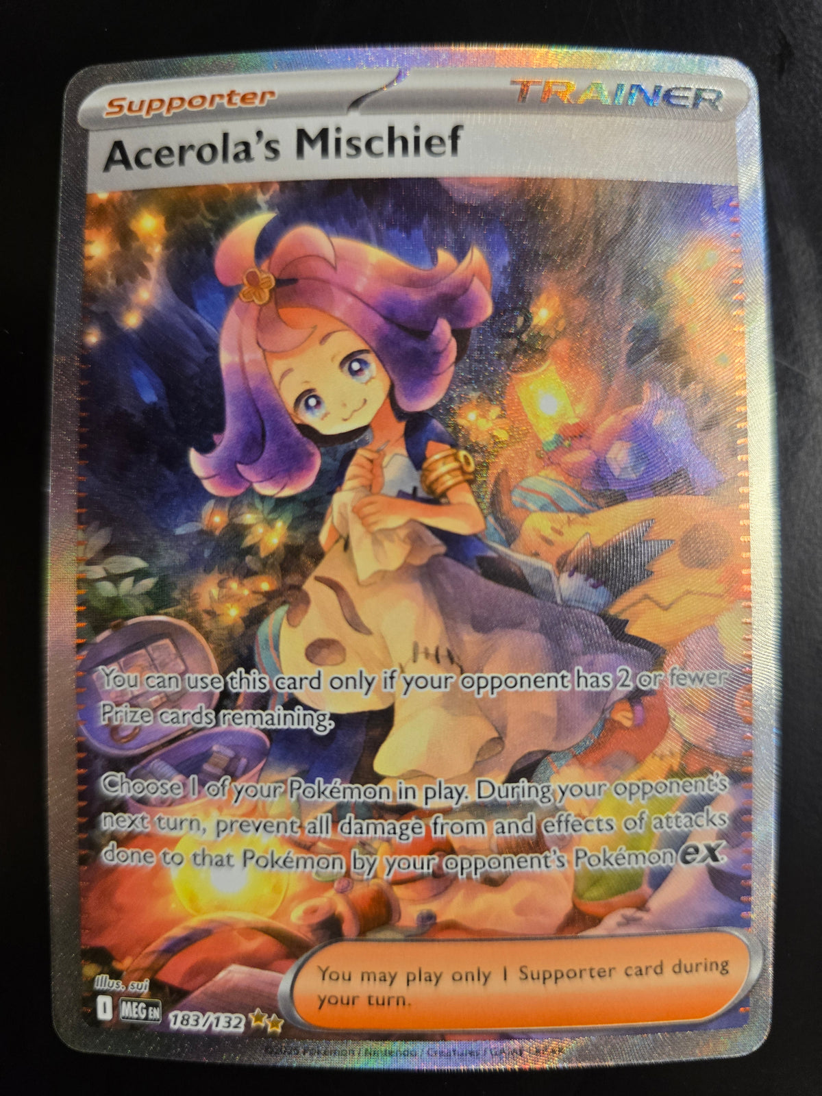 Acerola's Mischief 183/132 Holofoil NM