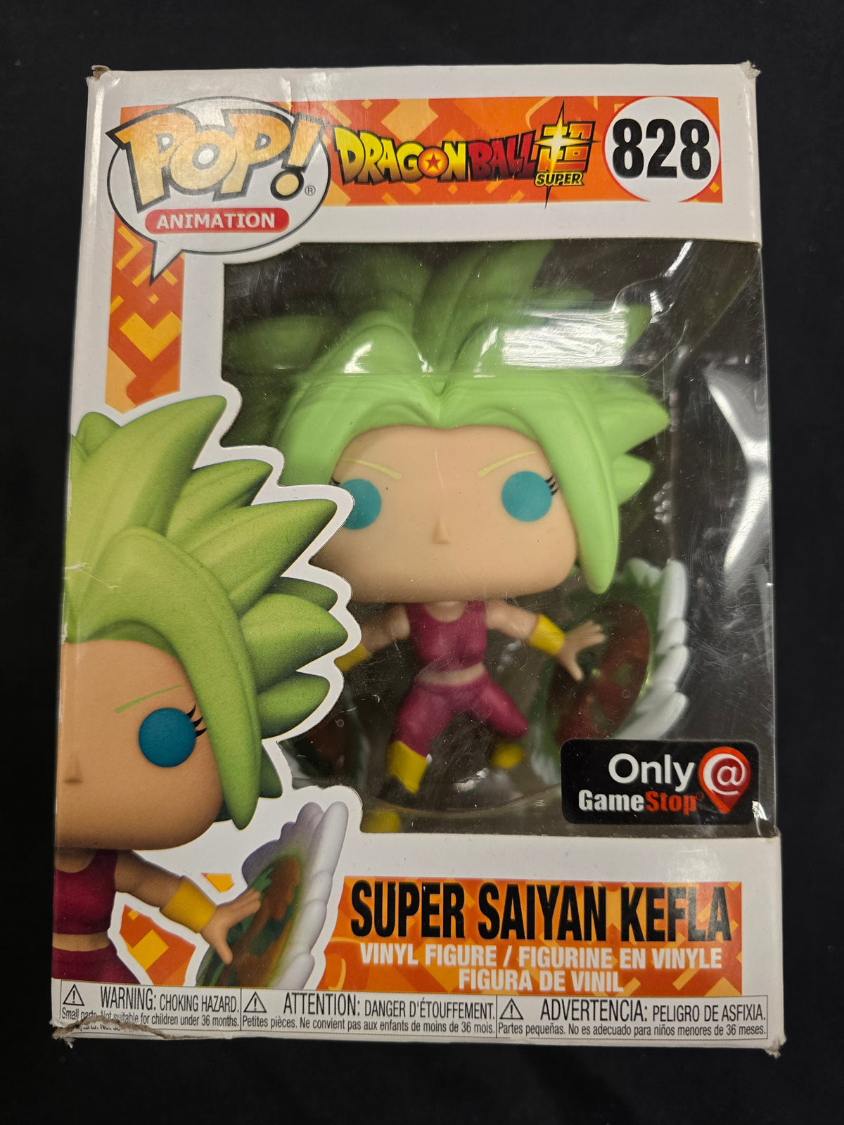 Funko-Pop! DBS Super Saiyan Kefla #828 Gamestop Exclusive